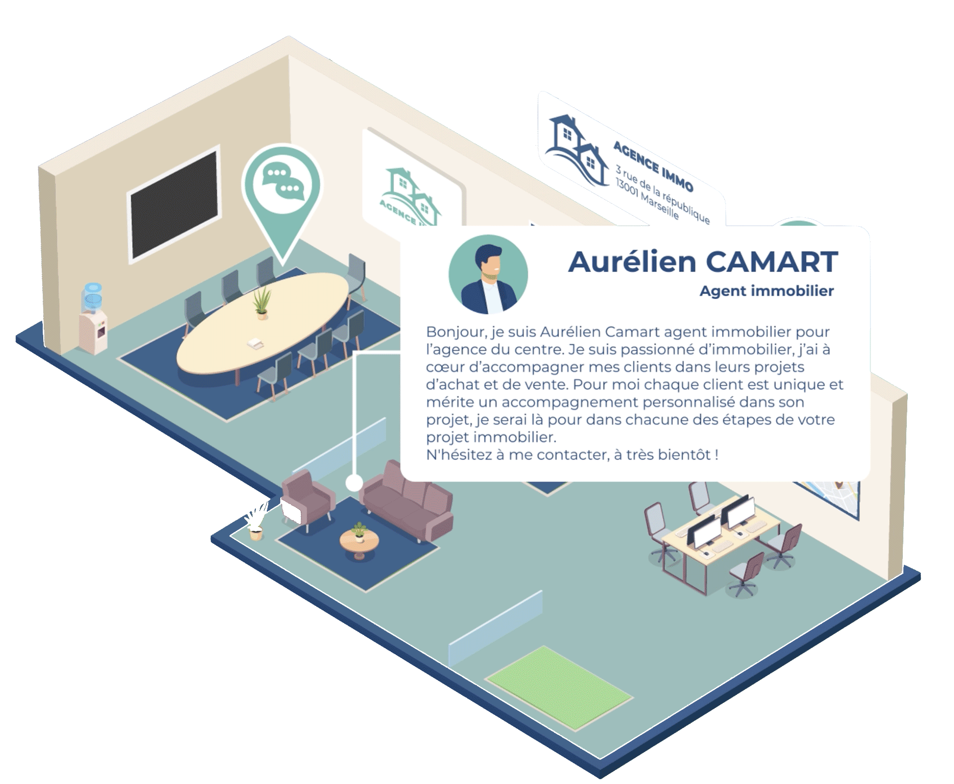 carte augmentée Immo touch